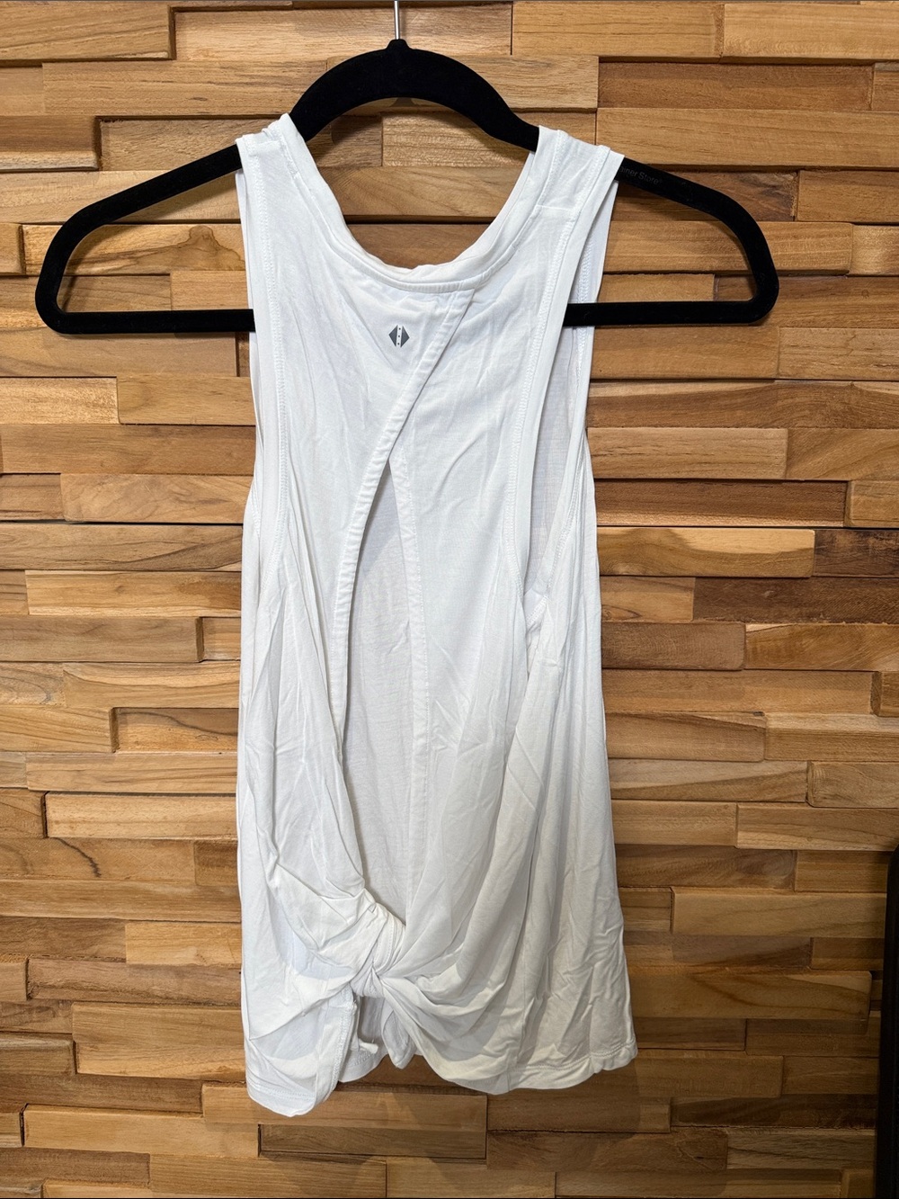 Tavi White Twist-Front Tank  -  Women